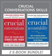 book Crucial conversations: tools for talking when stakes are high