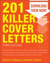 book 201 Killer Cover Letters