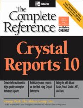 book Crystal Reports 10