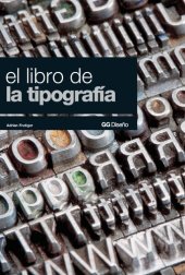 book El libro de la tipografía.