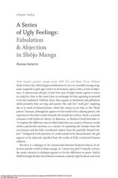 book A Series of Ugly Feelings- Fabulation & Abjection in Shōjo Manga, Abjection Incorporated Mediating the Politics of Pleasure and Violence