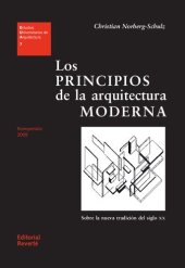 book Los principios de la arquitectura moderna.