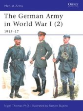 book The German Army in World War I (2): 1915–17