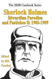 book Sherlock Holmes Edwardian Parodies and Pastiches II: 1905-1909