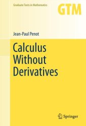 book Calculus Without Derivatives