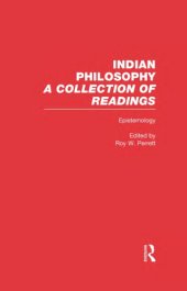 book Epistemology volume 1: Indian Philosophy