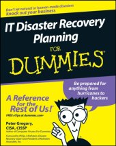 book IT Disaster Recovery Planning For Dummies