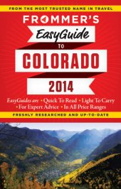 book Frommer's EasyGuide to Colorado 2014