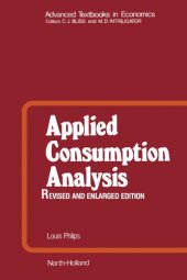 book Applied consumption analysis