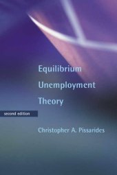 book Equilibrium unemployment theory