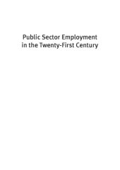 book Public sector employment in the twenty-first century