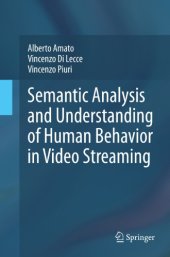 book Semantic analysis and understanding of human behavior in video streaming