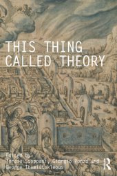 book This Thing Called Theory