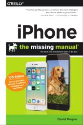 book iPhone: The Missing Manual: The book that should have been in the box