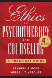 book Ethics in psychotherapy and counseling: a practical guide