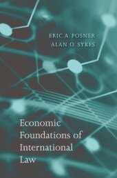 book Economic Foundations of International Law