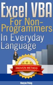 book Excel VBA: for Non-Programmers