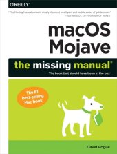 book macOS Mojave The Missing Manual