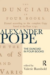 book The Dunciad in Four Books