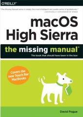 book macOS Sierra The Missing Manual