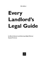 book Every landlord's legal guide