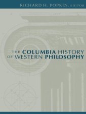 book The Columbia History of Western Philosophy