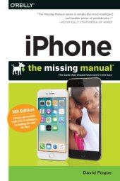 book IPhone: the Missing Manual