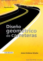 book Diseño geométrico de carreteras