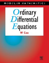 book Ordinary Differential Equations