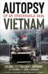 book Autopsy Of An Unwinnable War;Vietnam