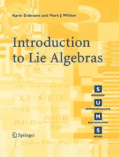 book Introduction to lie algebras