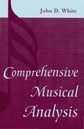 book Comprehensive musical analysis