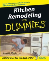 book Kitchen Remodeling For Dummies