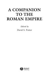 book A companion to the Roman Empire