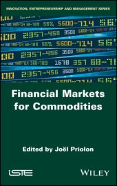 book Financial Markets for Commodities