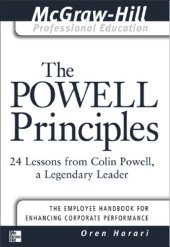 book The Powell principles: 24 lessons from Colin Powell, a legendary leader