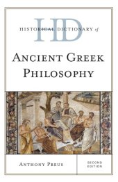 book Historical dictionary of ancient Greek philosophy