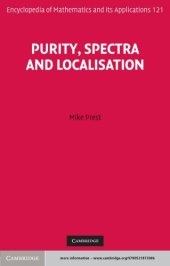 book Purity, spectra and localisation