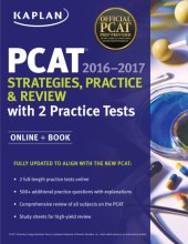 book Kaplan PCAT 2016-2017 Strategies, Practice and Review with 2 Practice Tests