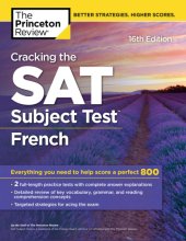 book The Princeton Review: cracking the SAT subject test in French