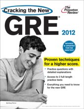 book Cracking the New GRE, 2012 Edition