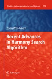 book Recent Advances in Harmony Search Algorithm