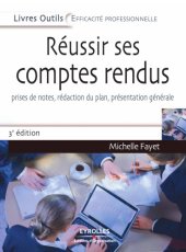 book Reussir ses comptes rendus