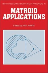 book Matroid applications