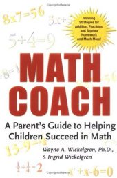 book Math Coach: A Parent's Guide to Helping Children Succeed in Math