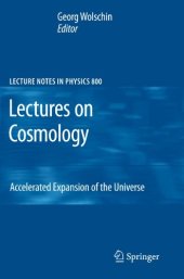 book Lectures on Cosmology: Accelerated Expansion of the Universe