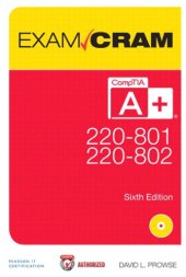 book CompTIA® A+ 220-801 and 220-802 Exam Cram