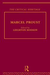 book Marcel Proust