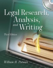 book Legal research, analysis, and writing