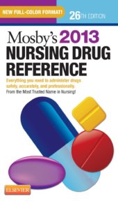 book 2013 Mosby's nursing drug reference